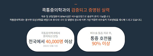 목디스크 전문 분당정형외과 콕마취통증의학과의원